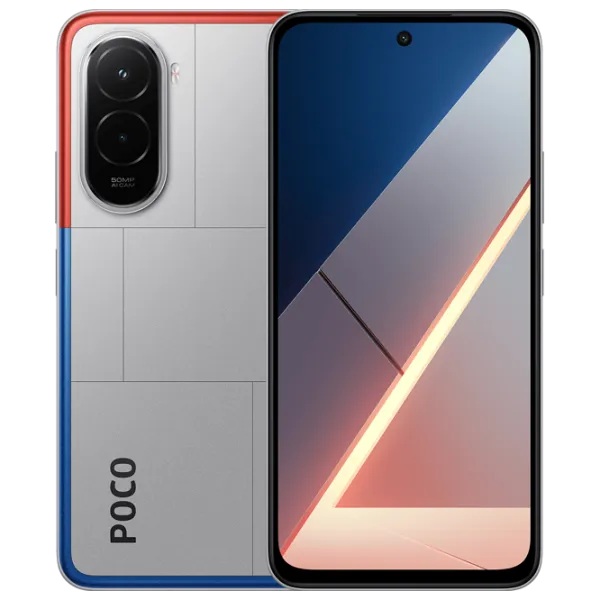 Poco M7 4G 8 ГБ/ 256 ГБ/ Dual SIM/ Серебряный Хром photo 1
