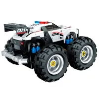 Constructor cu telecomandă XTech Off-Road Monster Truck Mașină/ White photo 2
