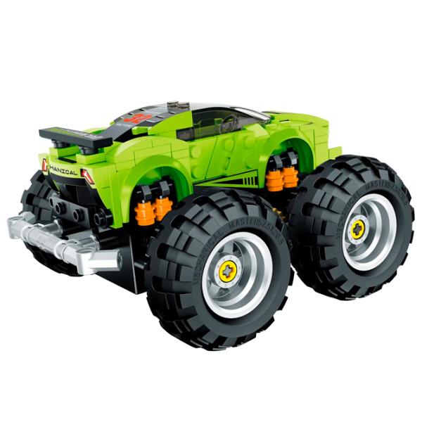 Конструктор с радиоуправлением XTech Off-Road Monster Truck Автомобиль/ Зелёный photo 2