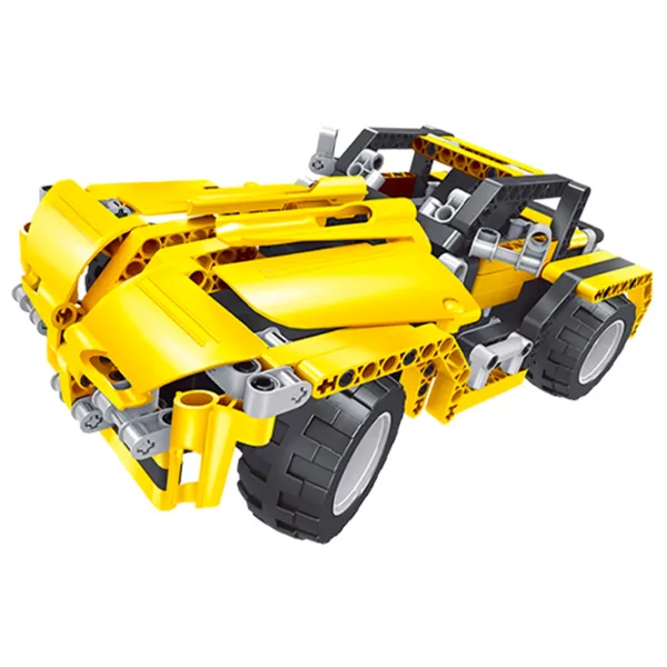 Конструктор с радиоуправлением XTech Pick Up Truck & Roadster Автомобиль/ Желтый photo 3