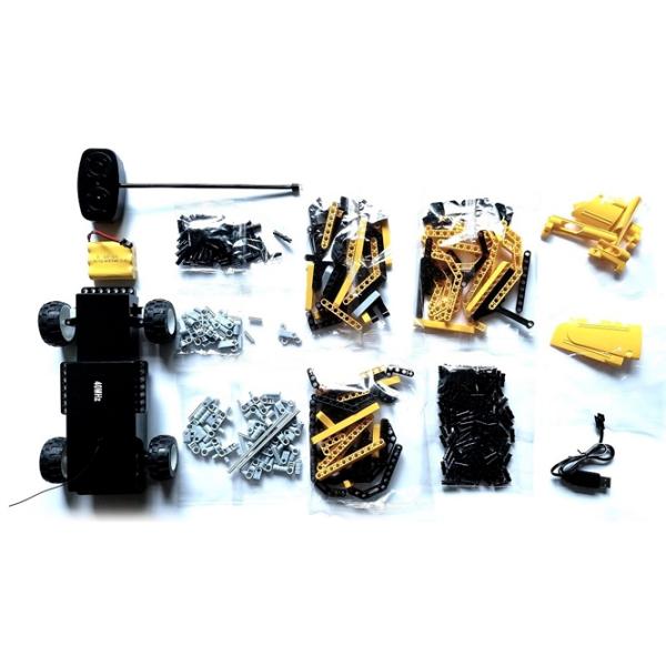 Конструктор с радиоуправлением XTech Pick Up Truck & Roadster Автомобиль/ Желтый photo 4