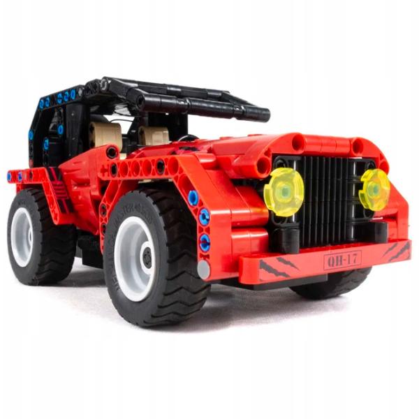 Конструктор с радиоуправлением XTech 2 in 1 Cars Автомобиль/ Красный photo 2