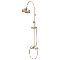 Set pentru duș F-Design Lacrima Metal / 