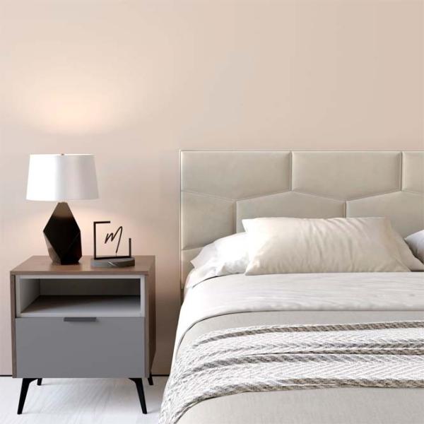 Кровать My-Style my-Mili 160 x 200 см / Фанера / Светло Серый photo 7