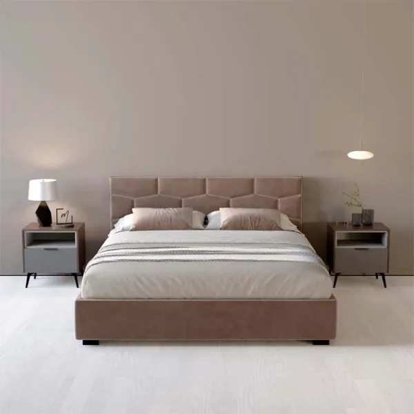 Кровать My-Style my-Mili 200 x 200 см / Фанера / Коричневый photo 6