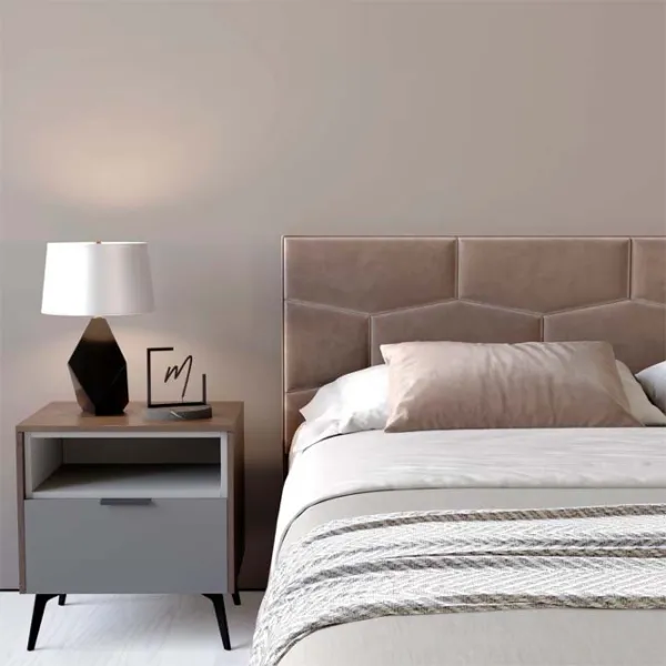 Кровать My-Style my-Mili 200 x 200 см / Фанера / Коричневый photo 7