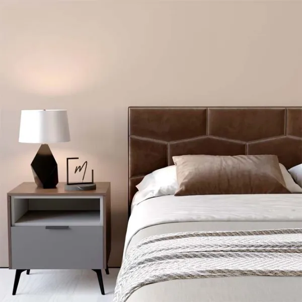 Кровать My-Style my-Mili 180 x 200 см / Фанера / Тёмно-коричневый photo 7