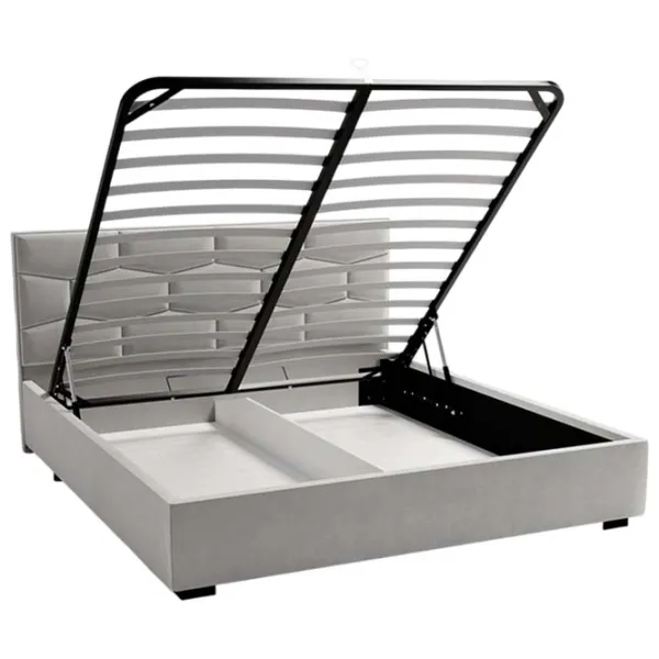 Кровать My-Style my-Mili 160 x 200 см / Фанера / Серый photo 4