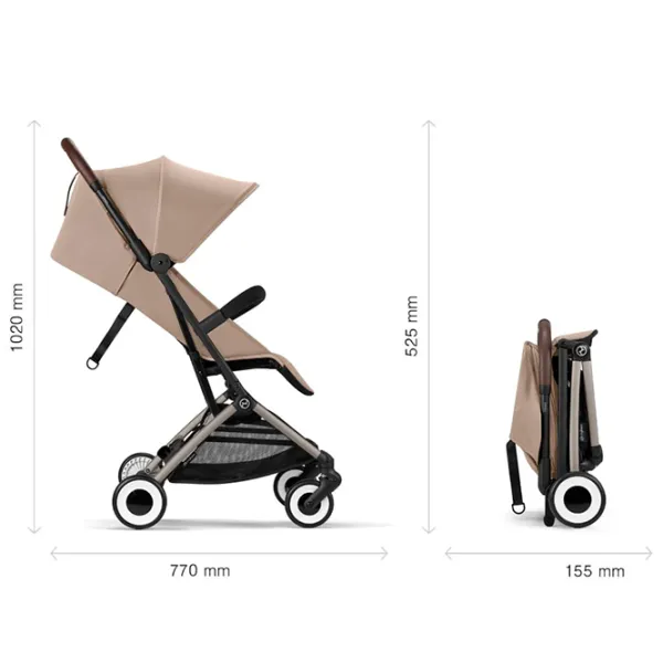 Cărucior pentru copil Cybex Orfeo 524000343/ Almond Beige photo 7