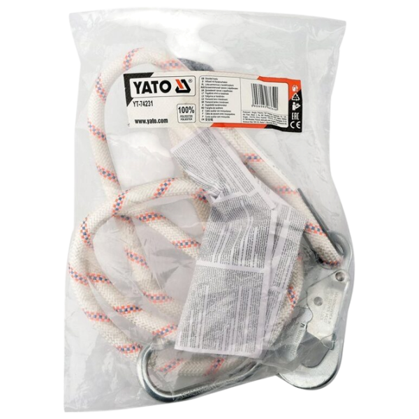 Страховочный канат Yato YT74231 Белый / Полиэстер photo 2