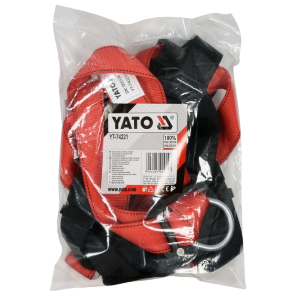 Centură de siguranță Yato YT74221 Orange / Poliester photo 2