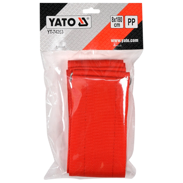 Curele pentru transportare Yato YT74263 Orange / Poliester photo 2