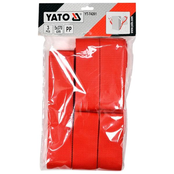 Транспортные ремни Yato YT74261 Оранжевый / Полиэстер photo 2
