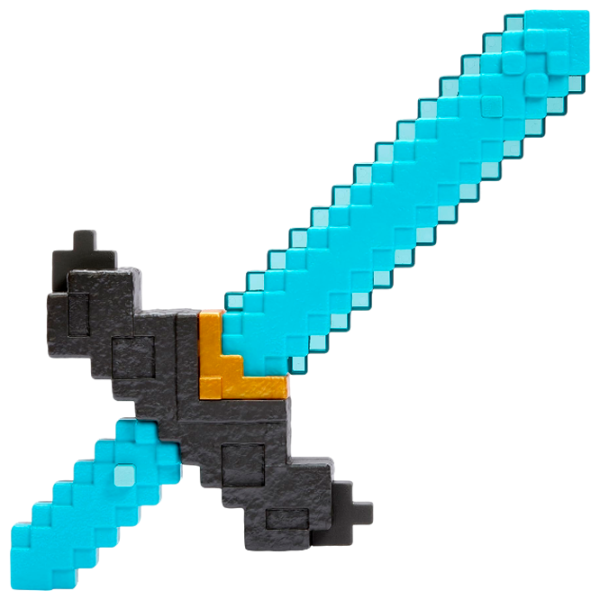 Arme de jucărie Mattel Minecraft JFR72 6+ / / Blue photo 1