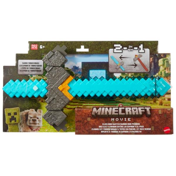 Arme de jucărie Mattel Minecraft JFR72 6+ / / Blue photo 2