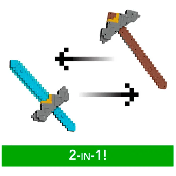 Arme de jucărie Mattel Minecraft JFR72 6+ / / Blue photo 4