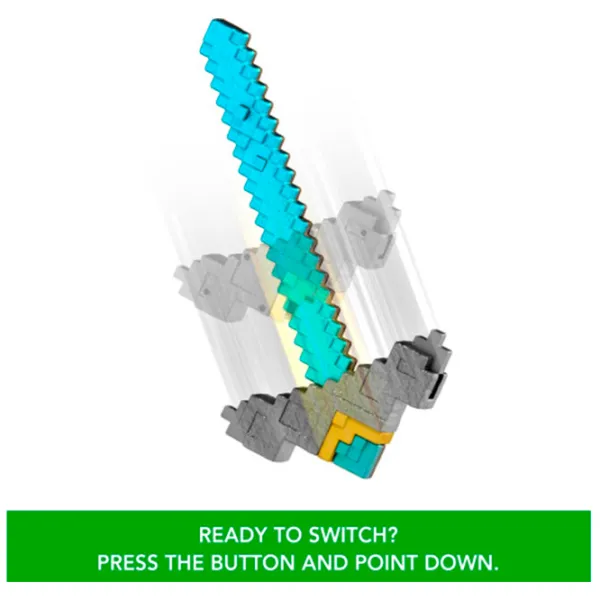 Arme de jucărie Mattel Minecraft JFR72 6+ / / Blue photo 6