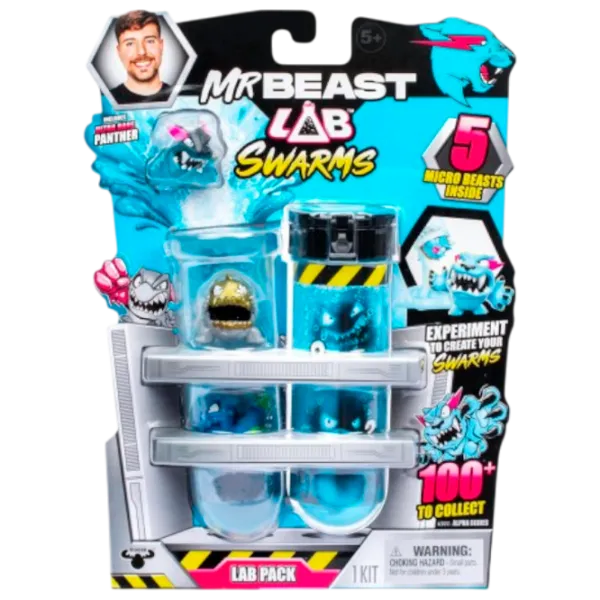 Figurină MrBeast Lab Swarms 5+ / Blue photo 1