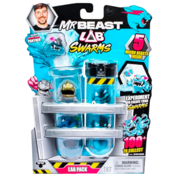 Figurină MrBeast Lab Swarms 5+ / Blue photo 1