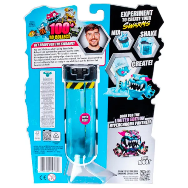 Figurină MrBeast Lab Swarms 5+ / Blue photo 2