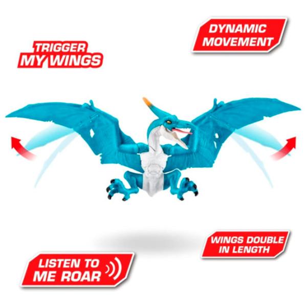 Фигурка Zuru Robo Alive Динозавр Dino Action Pterodactyl 3+ / Синий photo 3