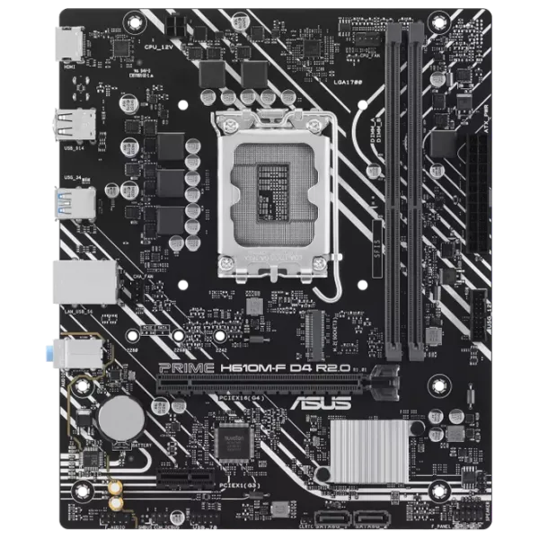 Материнская плата Asus PRIME H610M-F D4 R2.0 mATX / Intel H610M-F photo 1