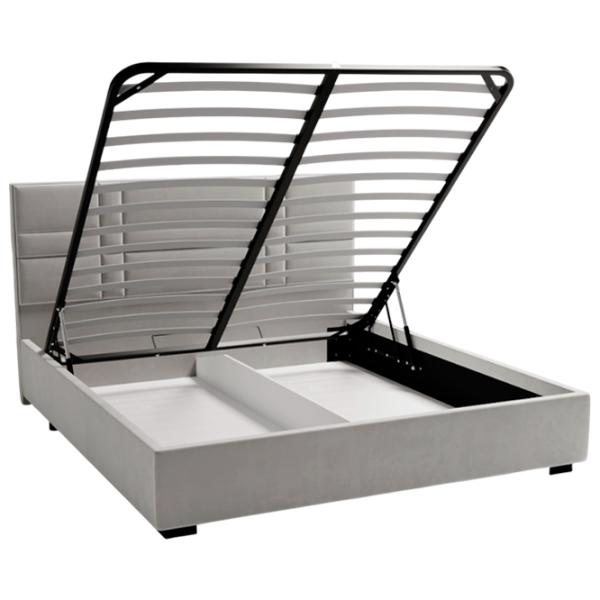 Кровать My-Style my-Rita 140 x 200 см / Фанера / Серый photo 5 Кровать My-Style my-Rita 140 x 200 см / Фанера / Серый photo 5