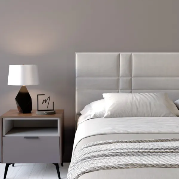 Кровать My-Style my-Rita 200 x 200 см / Фанера / Серый photo 7 Кровать My-Style my-Rita 200 x 200 см / Фанера / Серый photo 7