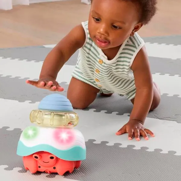 Интерактивная игрушка Skip Hop Stack & Crawl Crab 195862792146 0.5+ / Красный photo 2