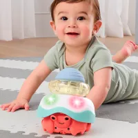 Jucărie interactivă Skip Hop Stack & Crawl Crab 195862792146 0.5+ / Red photo 5