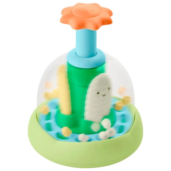 Jucărie interactivă Skip Hop Push & Spin Farmstand 195861849599 0.6+ / Green photo 3