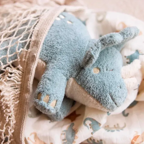 Мягкая игрушка Jollein Roarsome 8717329388857 0.6+ / Синий photo 6