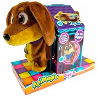 Jucărie moale Animagic Animals Diggles 923207A 3+ / Brown photo 4