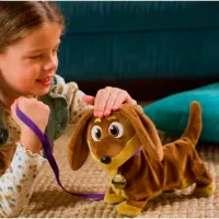 Jucărie moale Animagic Animals Diggles 923207A 3+ / Brown photo 7