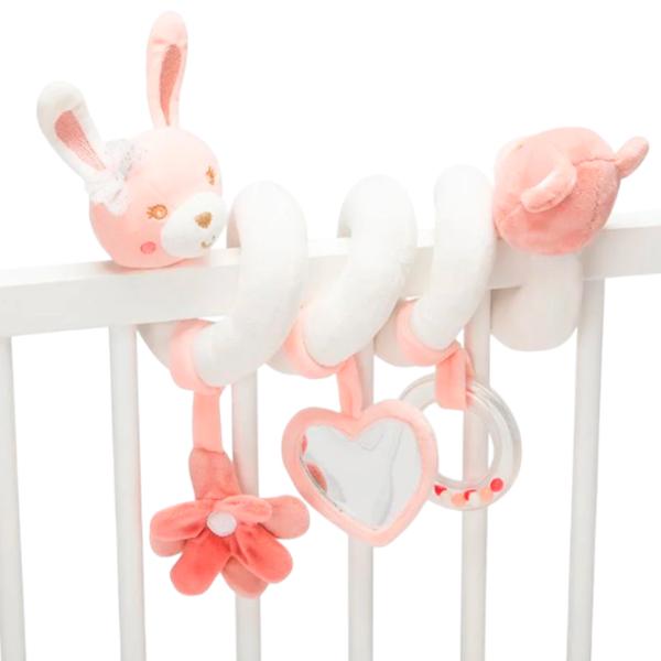 Игрушка для колясок и кроваток Premaman Animals My Little Princess PJQ0II-ECR-UNQ 0+ / Розовый photo 3