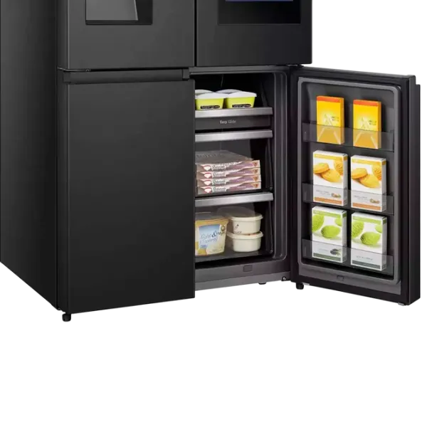Frigider Hisense RQ760N4IFE cu congelator jos 577 l / 178.5 cm / Black photo 3