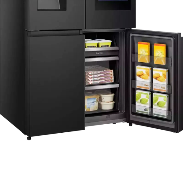 Frigider Hisense RQ760N4IFE cu congelator jos 577 l / 178.5 cm / Black photo 3