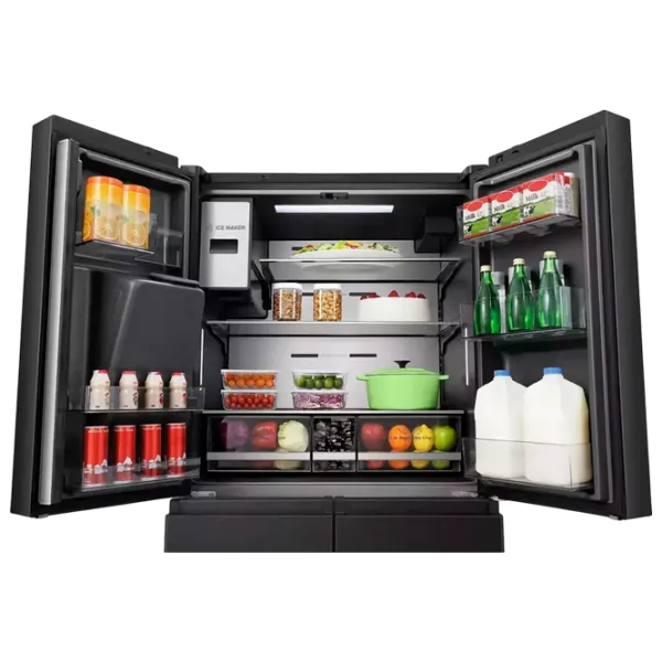 Frigider Hisense RQ760N4IFE cu congelator jos 577 l / 178.5 cm / Black photo 11