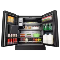 Frigider Hisense RQ760N4IFE cu congelator jos 577 l / 178.5 cm / Black photo 11