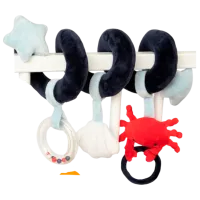 Игрушка для колясок и кроваток Premaman Pretty Sea PJQ18B-BLF-UNQ 0+ / Синий