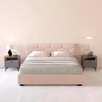 Кровать My-Style my-Mili 140 x 200 см / Фанера / Светло-розовый photo 6