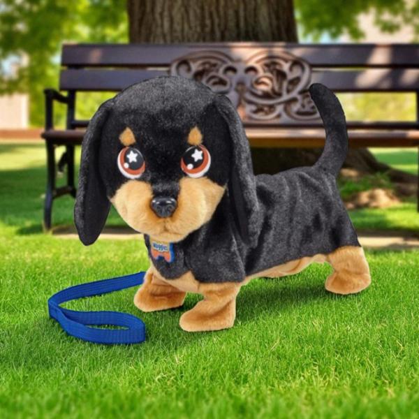 Интерактивная игрушка Animagic Animals Waggles 919091A 3+ / Черный photo 4