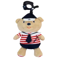 Игрушка для колясок и кроваток Alexis Animals Мишка TK/P/2552-DA00 0+ / Крем