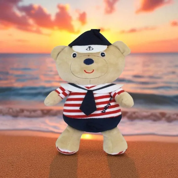 Игрушка для колясок и кроваток Alexis Animals Мишка TK/P/2552-DA00 0+ / Крем photo 5