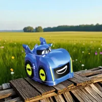 Pistă auto Bladez Toyz Batwheels Motorised Track Playset BW85894 / / Yellow Blue photo 4