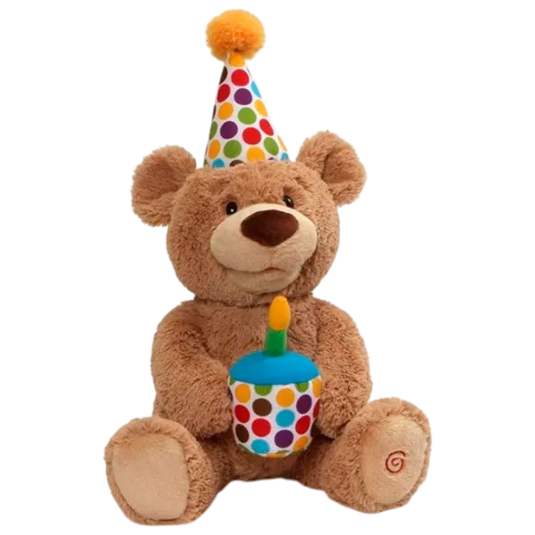 Мягкая игрушка Gund Animals Happy Birthday 6049942  / Коричневый photo 1