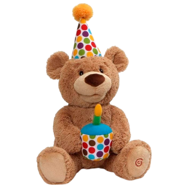 Мягкая игрушка Gund Animals Happy Birthday 6049942  / Коричневый photo 1