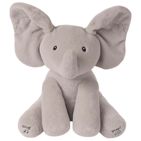 Интерактивная игрушка Gund Animals Flappy the Elephant 6051020 1.5+ / Серый photo 1