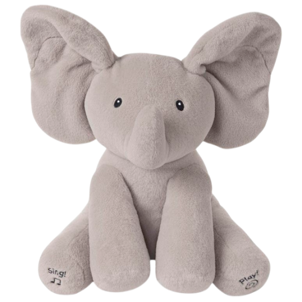 Интерактивная игрушка Gund Animals Flappy the Elephant 6051020 1.5+ / Серый photo 1