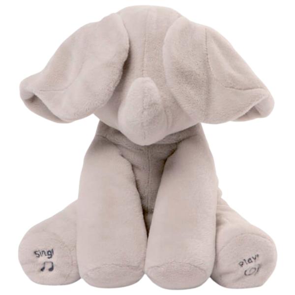 Интерактивная игрушка Gund Animals Flappy the Elephant 6051020 1.5+ / Серый photo 3